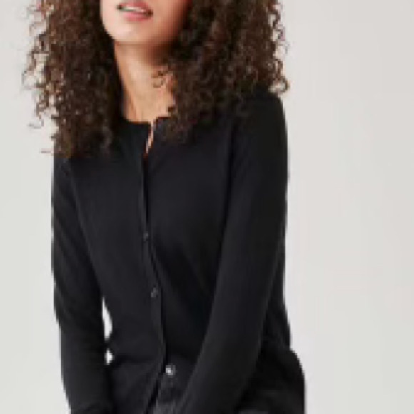 Joe Fresh Tops - Joe Fresh Basic Black Button Down Cardigan